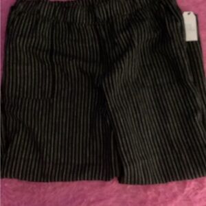 NWT TIME & TRUE PINSTRIPE ELASTIC WAIST PANTS SIZE 2X (20)